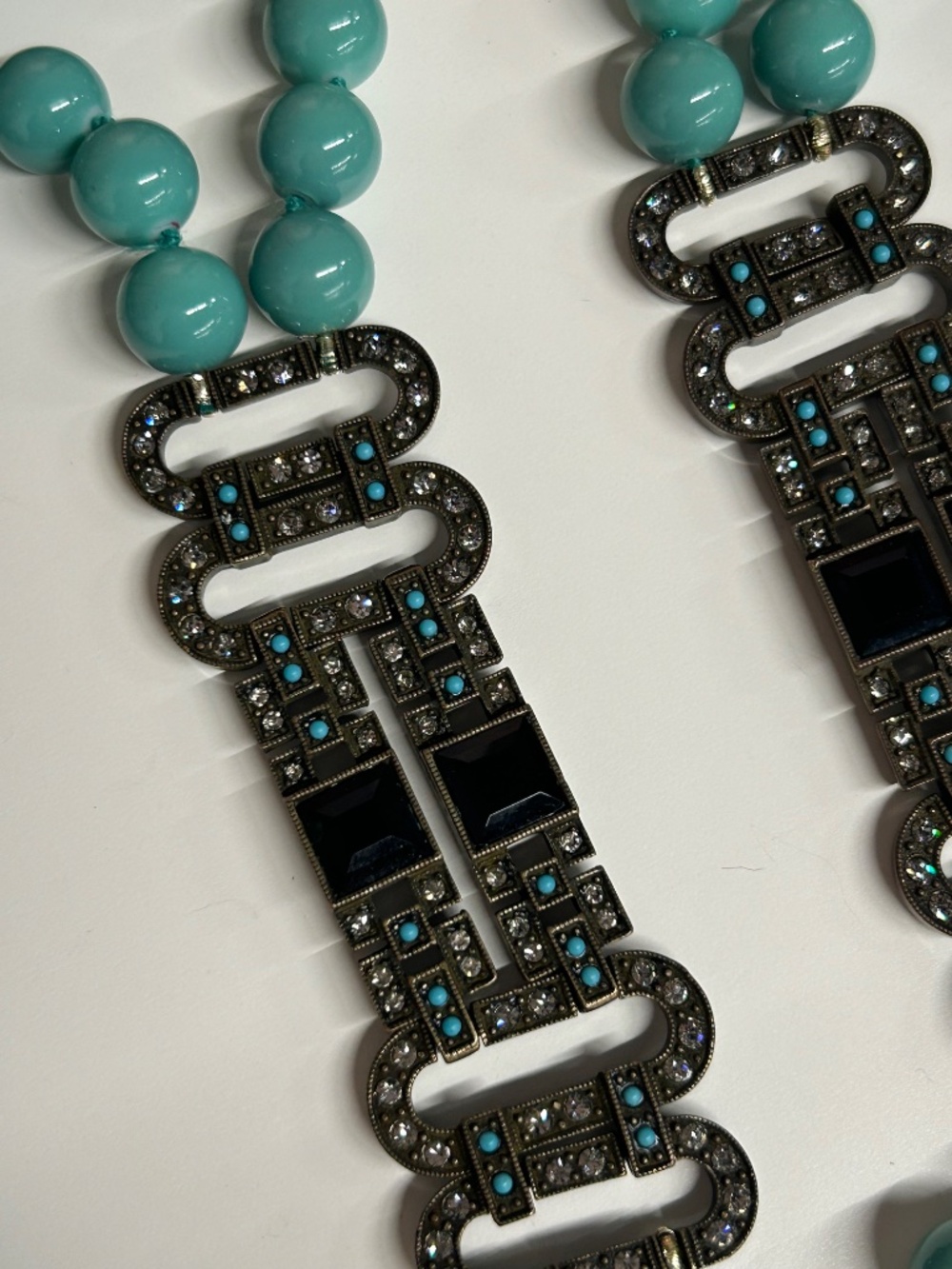 Heidi Daus Gatsby Deco statement necklace - Picture 6 of 11